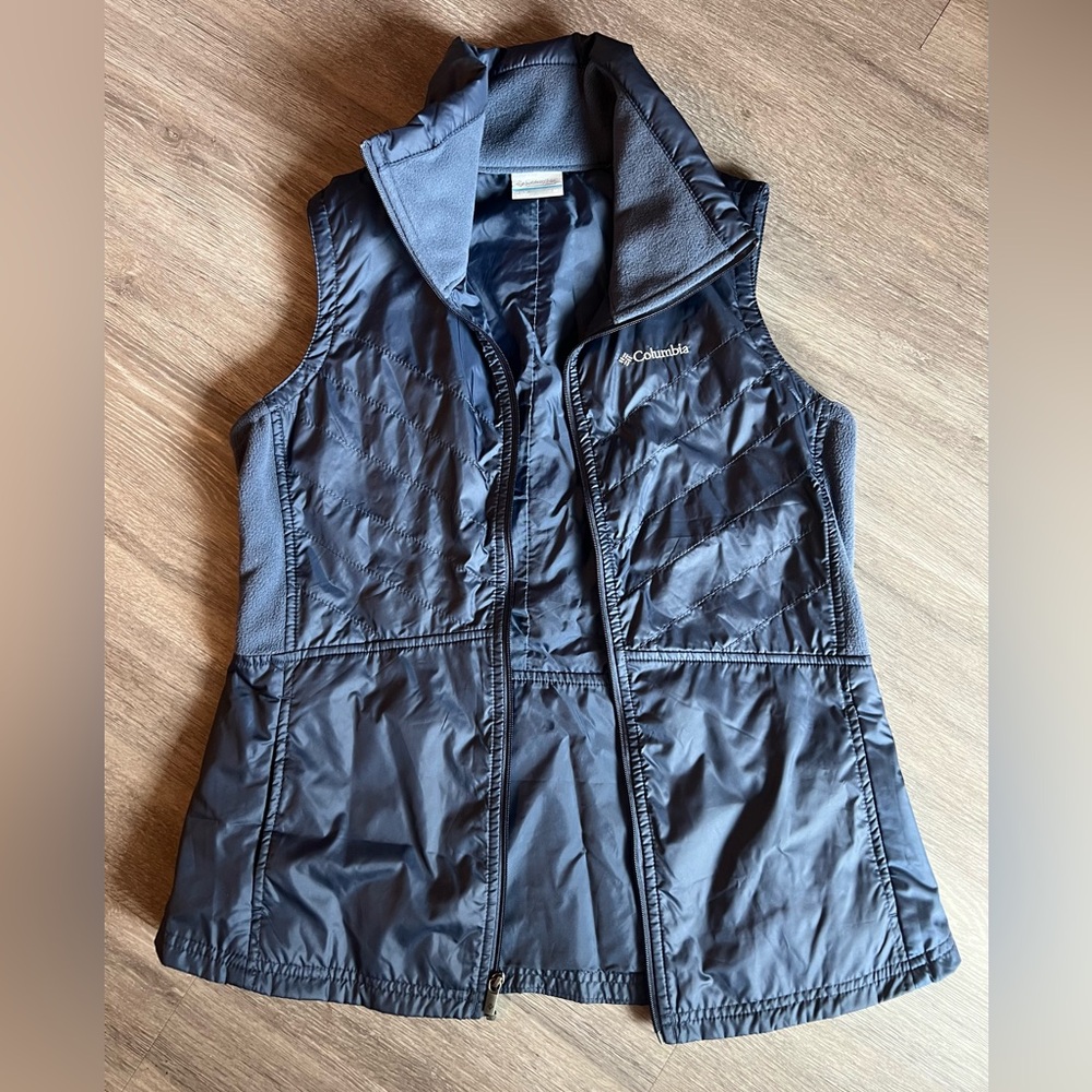 Columbia Navy Fleece Vest